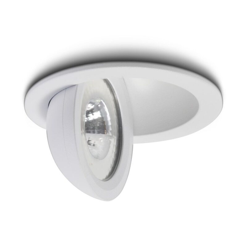 LED inbouwspot Sienna | Wit | 5W | 2700K | Kantelbaar 180° - Afbeelding 3