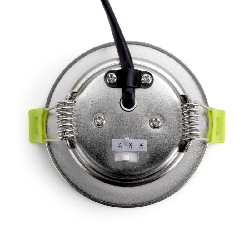 LED Inbouwspots Tobias - Dimbaar - Satin Metallic - Brandwerend - IP65 - Afbeelding 5