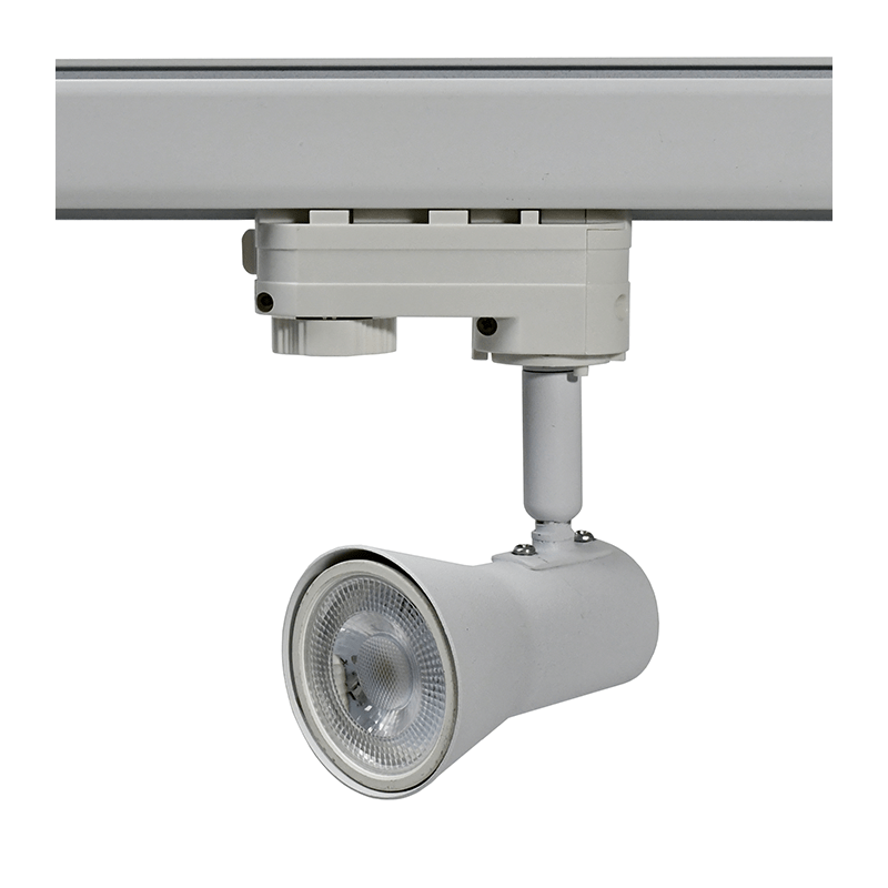 3-Fase Railverlichting | GU10 Fitting | Wit | Voor GU10 Spots 1 3-fase-railarmatuur-gu10-fitting-wit-voor-gu10