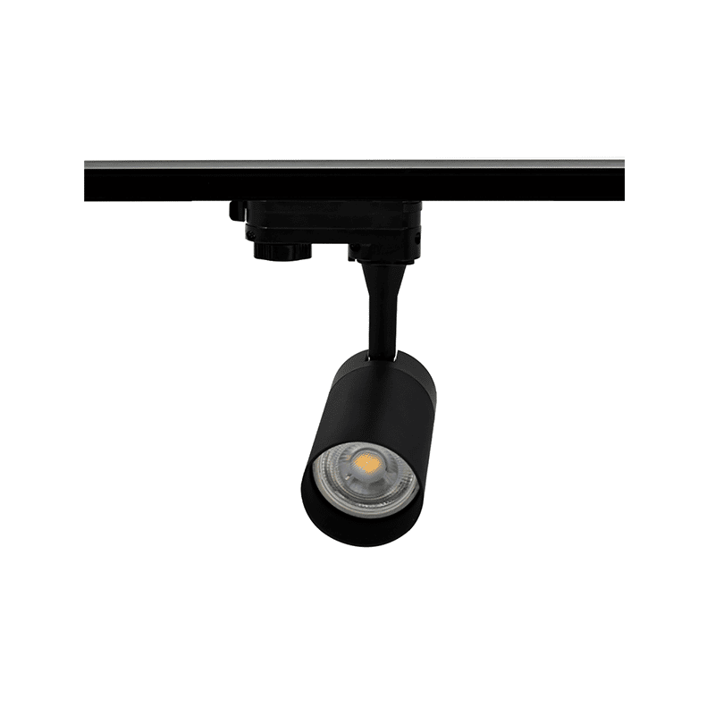 3-Fase Railverlichting | Zwart | Voor Elke GU10 Spot 3 3-fase-railarmatuur-zwart-voor-elke-gu10-spot-outledtl.nl