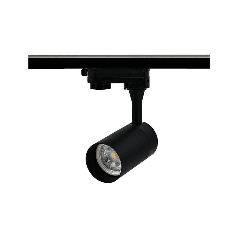 3-Fase Railverlichting | Zwart | Voor Elke GU10 Spot 1 3-fase-railarmatuur-zwart-voor-elke-gu10-spot