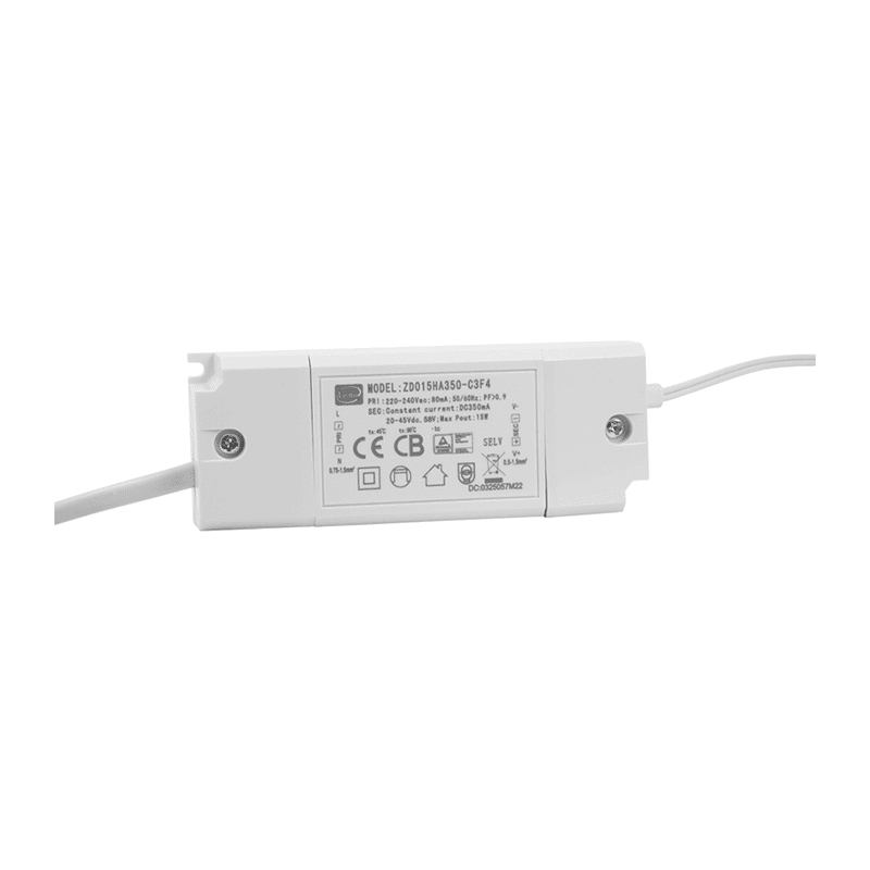 LED Downlight Reflector - TriColor - 10 Watt - Zaagmaat 92MM - 108MM - Zwart 3 driver-outledtl-dimbaar