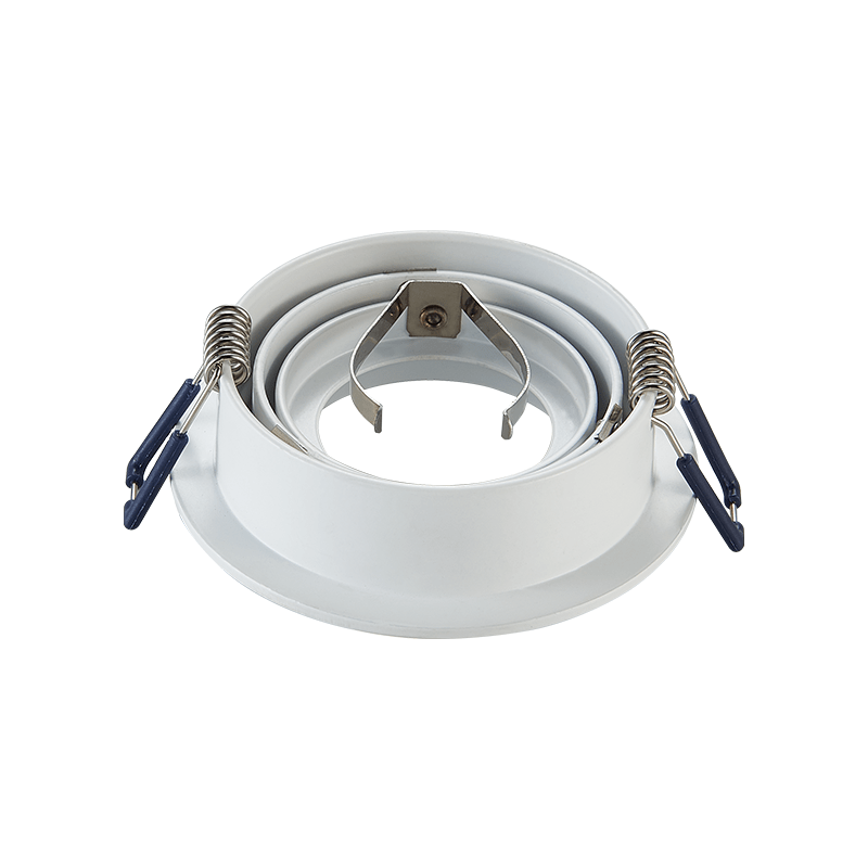 Platte Inbouwspot - Baldr - Dimbaar - Luxe Design - Mat wit 4 FS41-WHITE-PLAT-ACHTERKANT