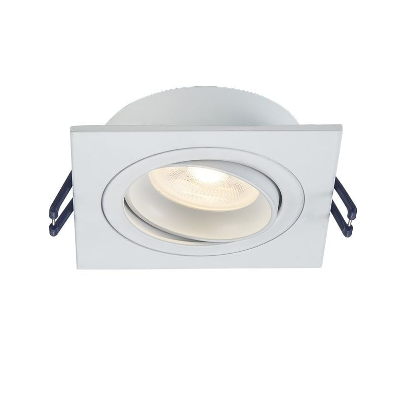 Led spot - Ceres - Vierkant - Dimbaar - Luxe Design - Mat wit 1 LED-Inbouwspot-Ceres-Vierkant-Dimbaar