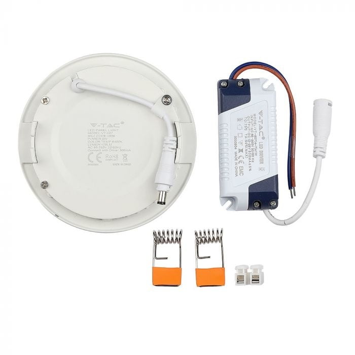 Downlight Jesse - 6 watt - Zaagmaat Ø105 - SlimLine 3 Led_inbouwspot_mini_6_watt_paneel