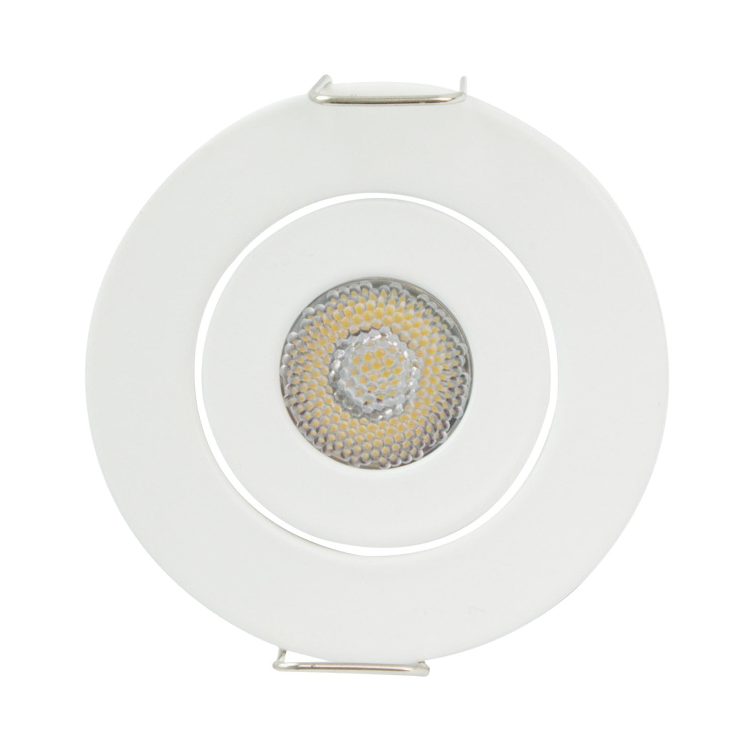Mini Spots Stef - 1 watt - Wit - rond - warm wit 2 led-inbouwspot-stef-1-watt-3000K
