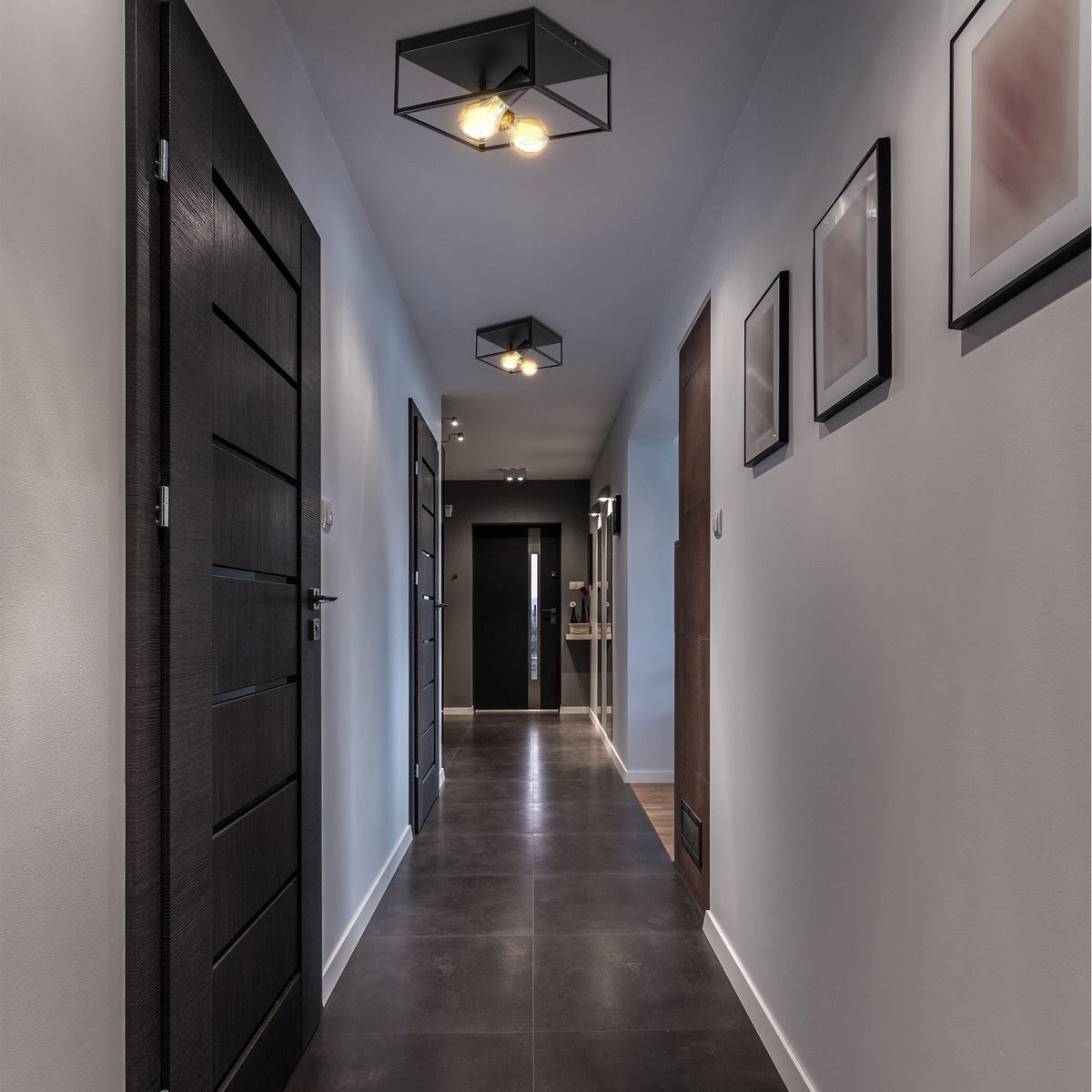 Plafondlampen woonkamer zwart | Incl.Lichtbron | E27 fitting | 8W | 640lm | 2400k 6 led-plafondlamp-zwart-incl-lichtbron-8w-640lm-2400k