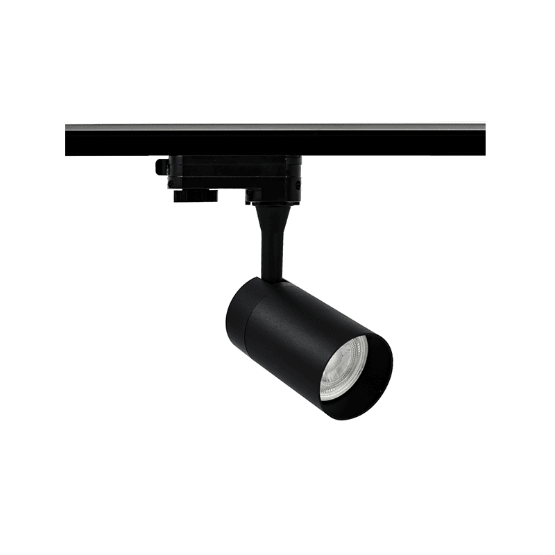 3-Fase Railverlichting | Zwart | Voor Elke GU10 Spot 2 outledtl-3-fase-railarmatuur-zwart-voor-elke-gu10-spot