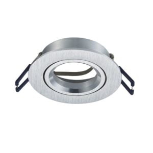 GU10 Armatuur RVS Eos - Luxe Design - Geborsteld aluminium - Kantelbaar