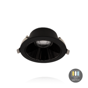 LED-Downlight-Kerber–TriColor–7-Watt–Zaagmaat-75–90MM–Zwart