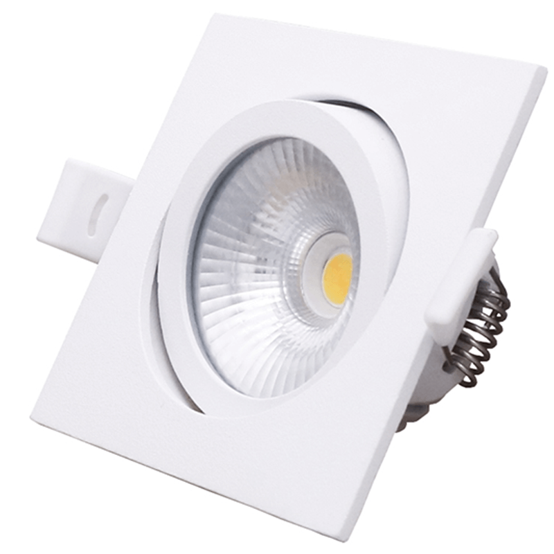 Led Inbouwspot Wit Laom - Vierkant - 6 watt - Dimbaar - Hoge kwaliteit 3 LED-INBOUWSPOT-LAOM-SLIM-FIT-6W-DIMBAAR-WIT-OUTLEDTL