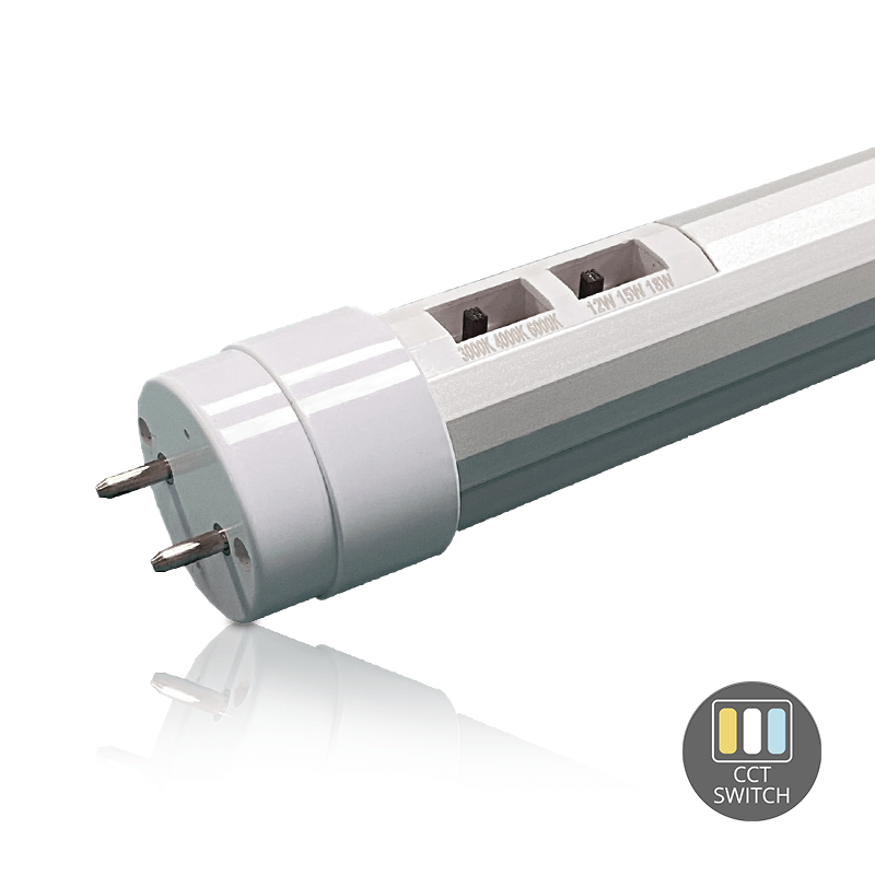 LED TL buis - 120 cm - 12W - 15W en 18W met CCT-switch 2 LED-TL-BUIS-T8-CCT-WATTAGE-SWITCH