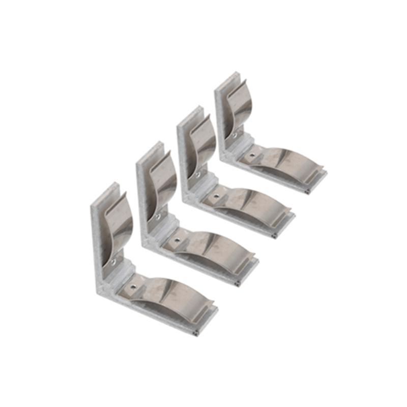 Opbouwframe zwart | led paneel 120x30 cm | Click Systeem 4 OPBOUW-CLICKFRAME-SIDE-LIT-PANEEL-ZWART