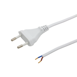 AANSLUITSNOER-EURO-2X0.75MM-WIT