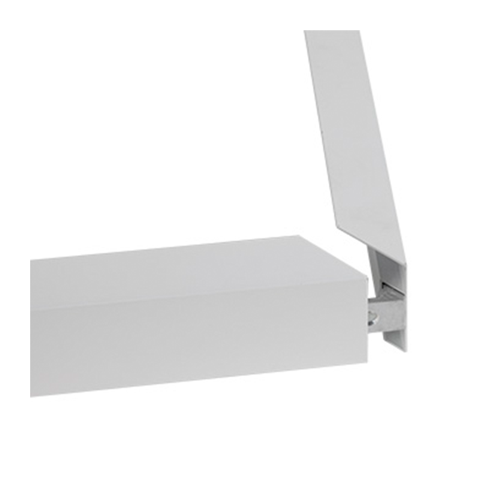 Opbouwframe led paneel | Wit | 60x60 cm | Click Systeem 2 Led-paneel-opbouw-click-systeem