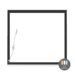 led-frame-paneel-60x60-zwart