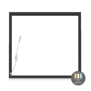 led-frame-paneel-60x60-zwart